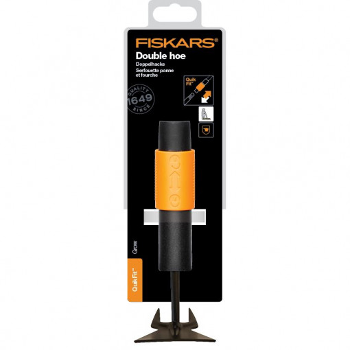 FISKARS Sapaliga dubla cu cultivator Fiskars QuikFit, 282 mm, 190 g - 1000735 - Img 2