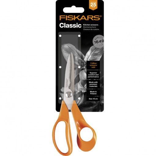 Foarfeca bucatarie Fiskars, 18 cm - Img 2