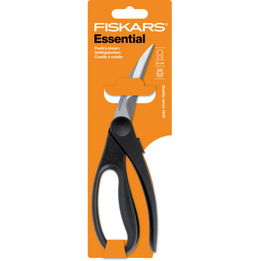 Foarfeca pentru pui Fiskars Essential, 23 cm - Img 2