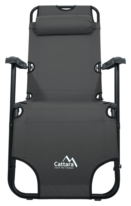 Fotoliu Camping Cattara Comfort Antracit TT13513 - Img 2