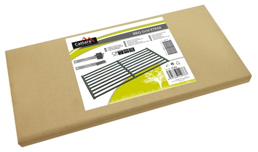Gratar din fonta Cattara ETAGE, 450x205mm, 1.45kg - TT14076 - Img 5