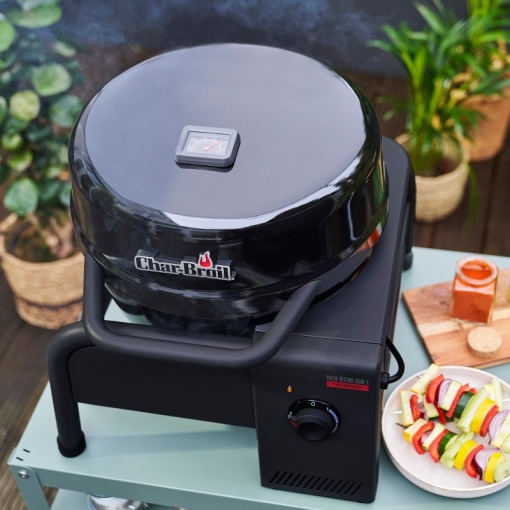 Gratar electric 1.500 Wati, 320 grade Celsius, TRU-Infrared, Char-Broil Bistro E Cube - 140257 - Img 10