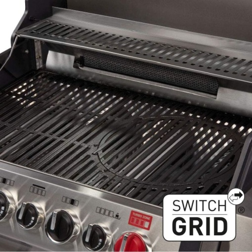 Gratar pe gaz, 3 arzatoare inox, arzator infrarosu, grile fonta, Enders Monroe Pro 3 SIK Turbo - 837633 - Img 3