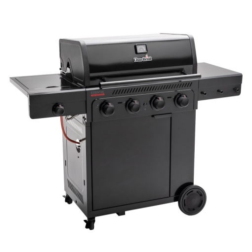 Gratar pe gaz Char-Broil Essential 4 G cu 4 arzatoare, grile din fonta, TRU-Infrared - 140235 - Img 3