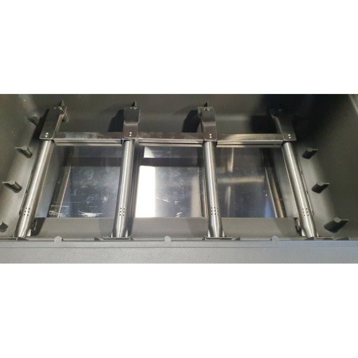 Gratar pe gaz cu 5 arzatoare 4 inox si 1 infrarosu, incastrabil, grile si plita fonta, Grandhall Pro Elite 4 - K04000383A - Img 12