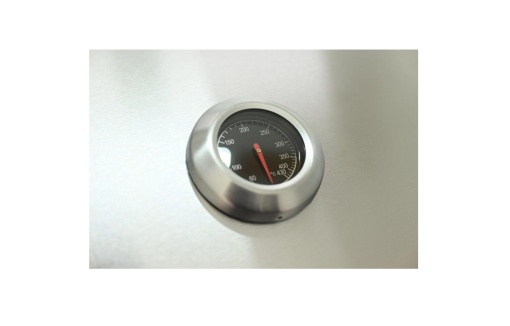 Gratar table top pe gaz Cattara Garden cu 3 arzatoare, 9.6kw, inox, capac dublu - TT14100 - Img 7