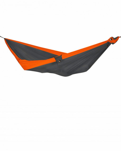 Hamac Ticket to the Moon Single Dark Grey - Orange - 320 x 155 cm - TMS0335