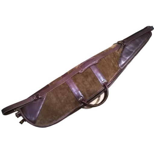 Husa Dubla Piele Carabina Arrow BLS Maro 130cm - Img 4