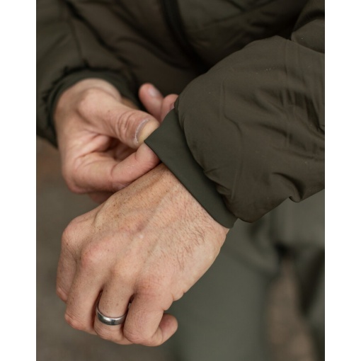 KORDA Jacheta Insulated Hooded Dark Olive - Img 6