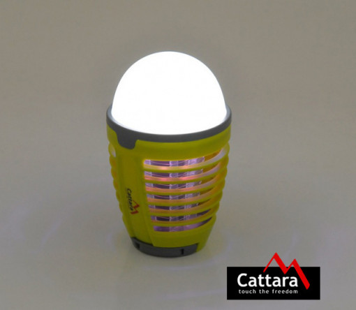 Lampa LED reincarcabila, cu aparat anti-insecte cu UV Pear Cattara - TT13180 - Img 6