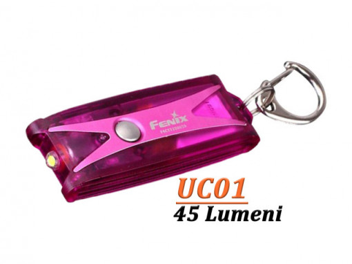 Lanterna Fenix Fenix UC01 45 lumeni 7 metri violet