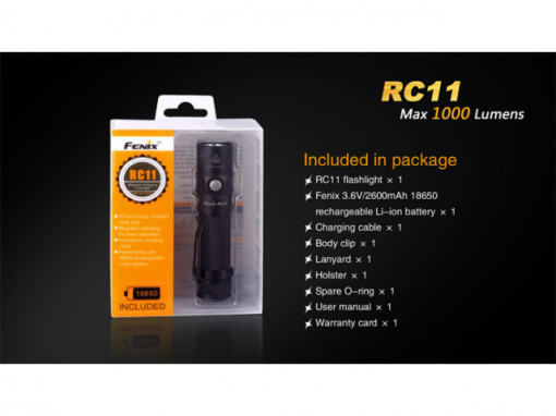 Lanterna Fenix RC11 1000 lumeni 190 metri 7