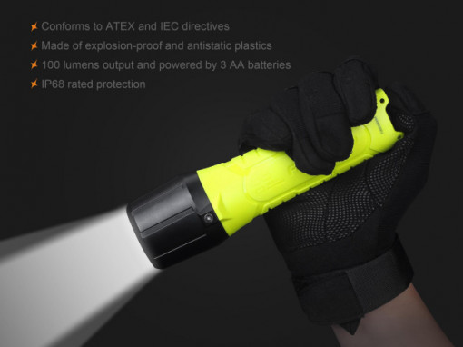 Lanterna Fenix SE10 - Lanterna ATEX - 100 lumeni 160 metri 3