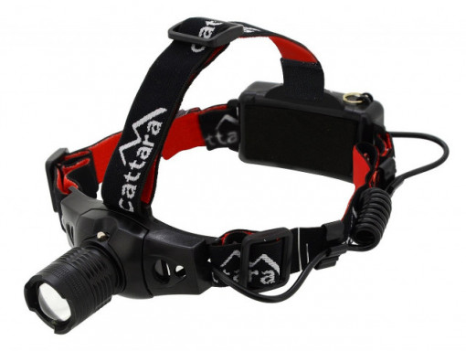 Lanterna frontala LED 180lm Zoom Cattara TT13122