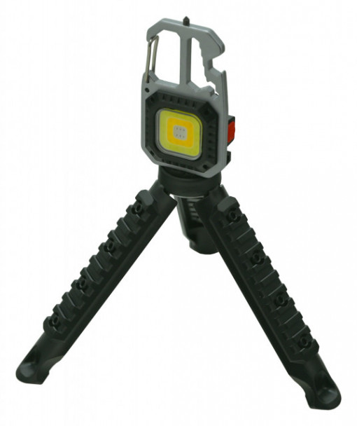 Lanterna multifunctionala LED 600lm Cob cu tripod pliabil Cattara TT13153