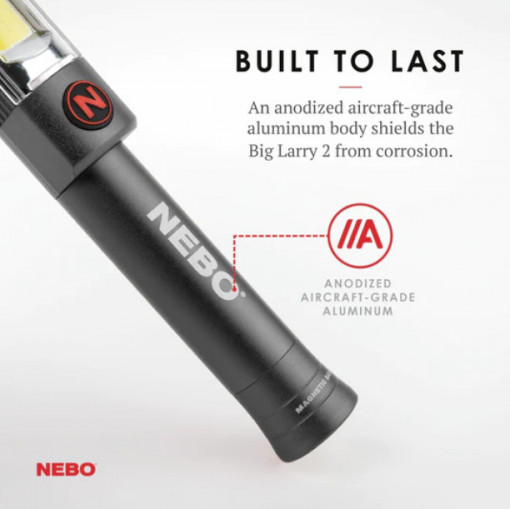 Lanterna Nebo Big Larry 2, 500 lumeni, 31m - NEB-6737-G 4