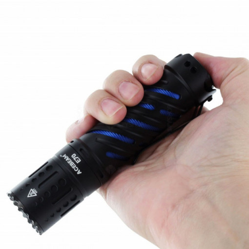 Lanterna profesionala Acebeam E70-AL, 4600 Lumeni, 240 m + acumulator - E70-AL-B 6