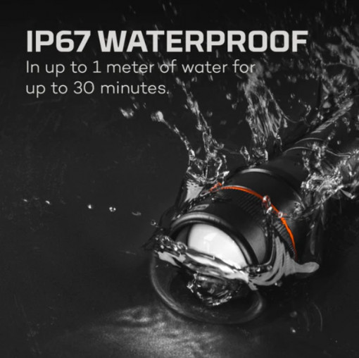Lanterna profesionala reincarcabila Nebo Newton 500, 500 lumeni, 146m - NEB-FLT-0014-G 3