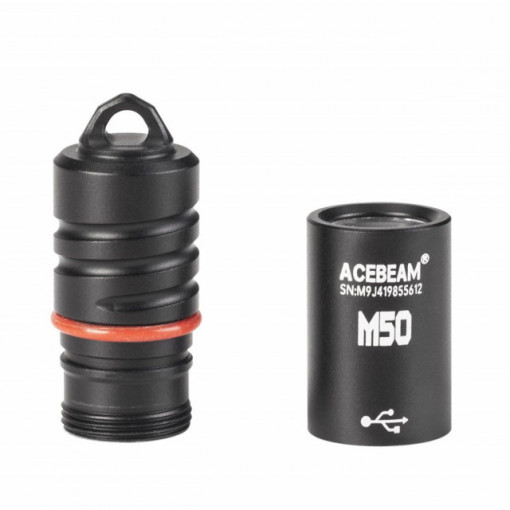Lanterna reincarcabila tip breloc Acebeam M50, 200 lumeni, 43 m 2