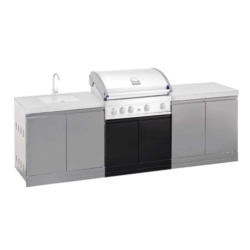 Modul bucatarie de exterior dulap pentru gratar Grandhall - K04000256A - Img 5