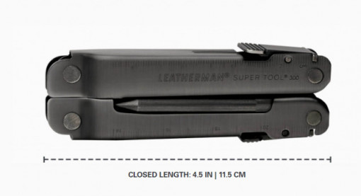Patent Leatherman Super Tool 300 EOD Negru - 831369 4