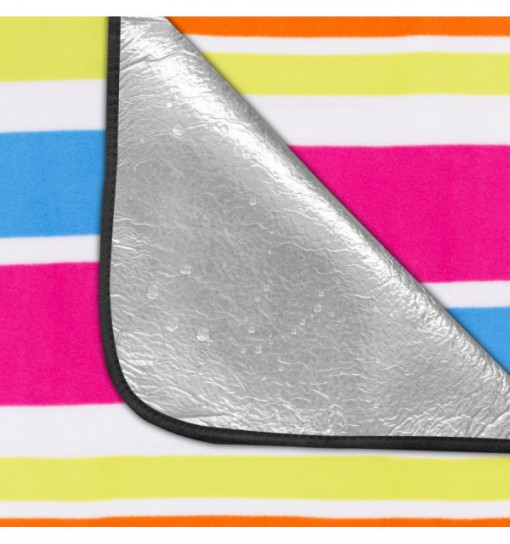Patura pentru picnic captusita cu aluminiu Spokey Rainbow 180 x 210 cm 3