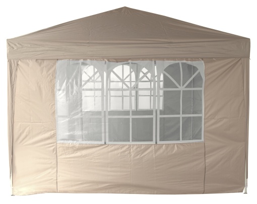 Pavilion de gradina cu pereti Cattara Palace, 3x3m, rezistent la apa si la UV, inaltime 2.5m, schelet otel - TT13348 - Img 3