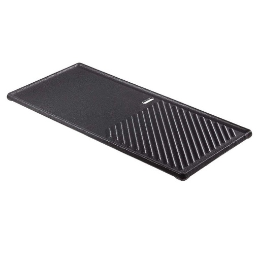 Plita din fonta cu 2 fete neteda si grill 43 x 20,5 cm pentru gratar Monroe Pro 3 Enders - 7882 - Img 4