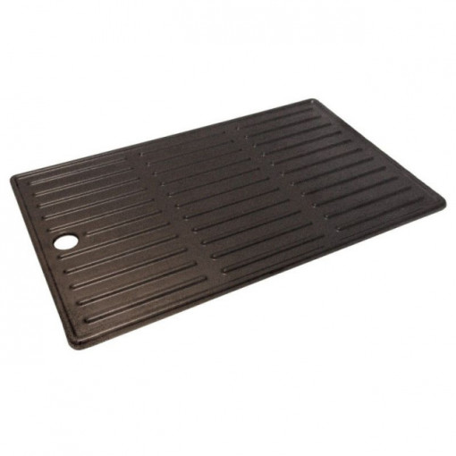 Plita din fonta cu 2 fete neteda si grill 43 x 26 cm Char-Broil - 140007