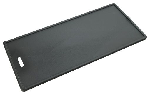 Plita din fonta cu doua fete neteda si striata Cattara ETAGE, 450x205mm - TT14075 - Img 2