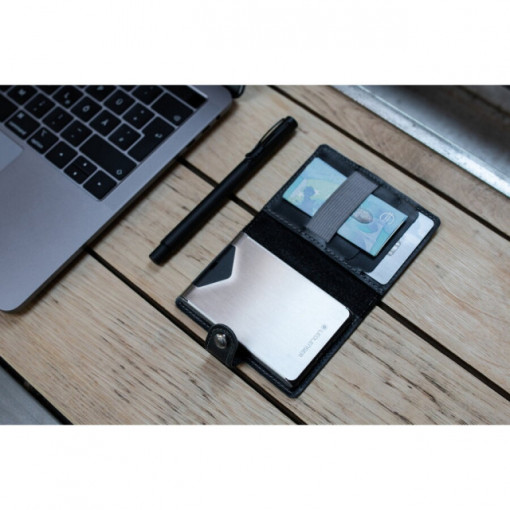 Portofel cu lanterna Ledlenser Black 150LM+ACUM+USB - A8.Z502315 - Img 3