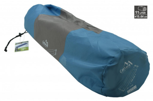 Saltea autogonflabila 195x60x5cm Cattara - albastru/gri - TT13324 - Img 5