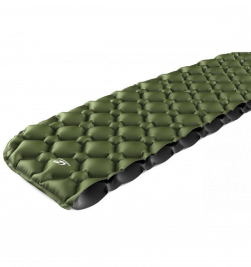 Saltea gonflabila Hannah Fly 5.0 cu husa transport, verde - OUTMA.10019155HHX 4