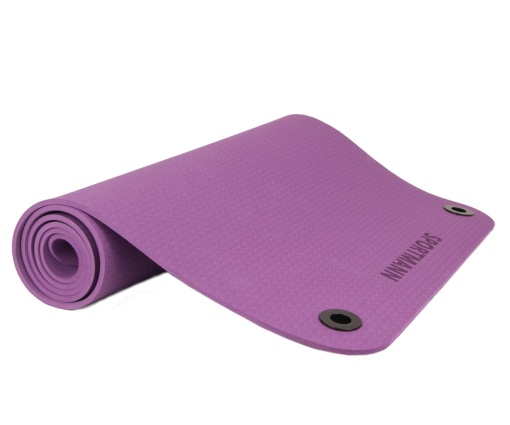 Saltea yoga Sportmann Trikona, Mov - Img 2