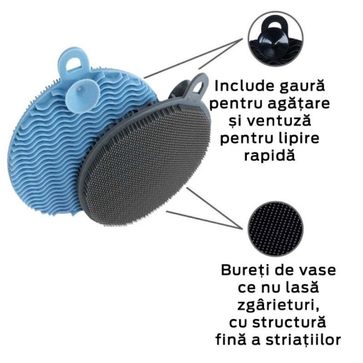Set 2 bureti de vase, din silicon Wenko Soft - 54763100 - Img 5