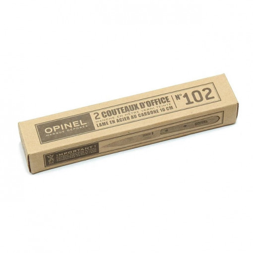Set cutite Opinel pentru curatat, 2 cutite, 10cm - 001222 2