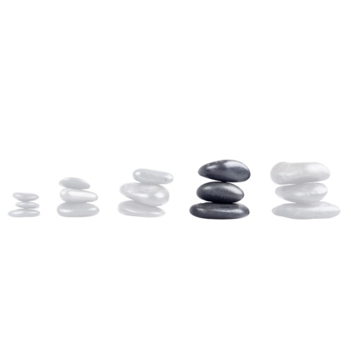 Set Pietre Masaj de Rau inSPORTline 8-10 cm – 3 buc - Img 2