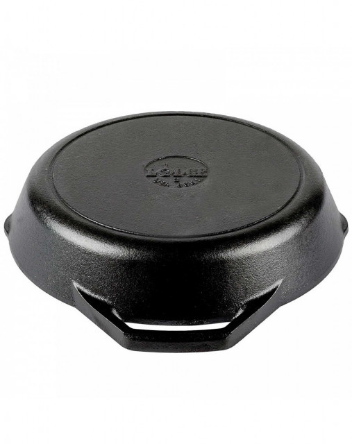 Tigaie adanca rotunda din fonta cu manere Lodge 26 cm L-8SKL 3