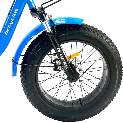 Tricicletă adulți BR Pro2025, 20", 7 viteze, frâne pe disc, cadru din oțel 15", albastru - Img 14
