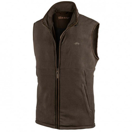Vesta Blaser Basic Fleece Philip Dark Chocolate Brown