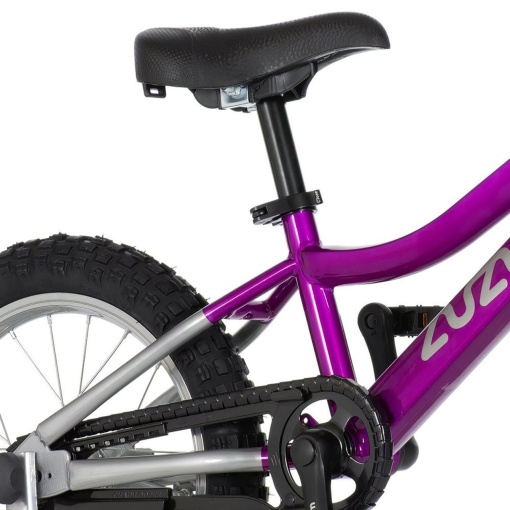 Bicicleta copii 16" ZUZUM Bella, mov/argintiu, varsta 4-6 ani - Img 8