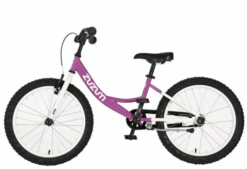 Bicicleta copii 20" ZUZUM Princess, mov, varsta 7-10 ani - Img 2