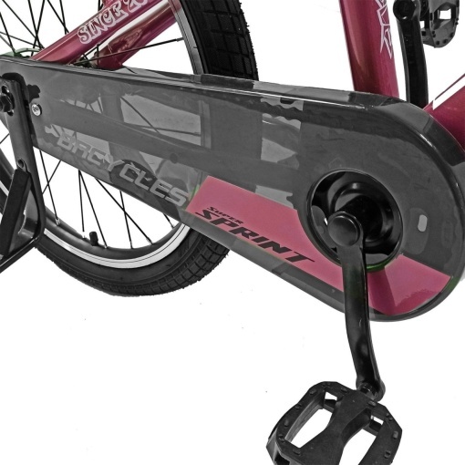 Bicicletă copii BR Neptune 20", cadru oțel, roz, varsta 7 - 10 ani - Img 5
