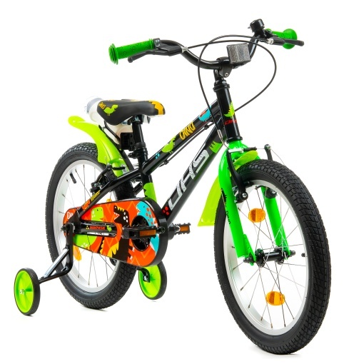 Bicicleta Copii DHS Dino - 18 Inch, Negru - Img 3