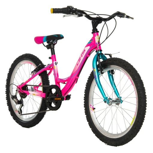 Bicicleta Copii DHS Modesty - 20 Inch, Roz - Img 3