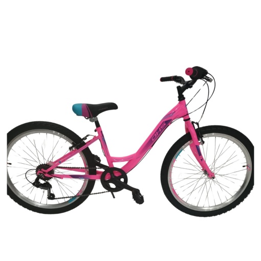 Bicicleta Copii DHS Modesty - 24 Inch, Roz - Img 2
