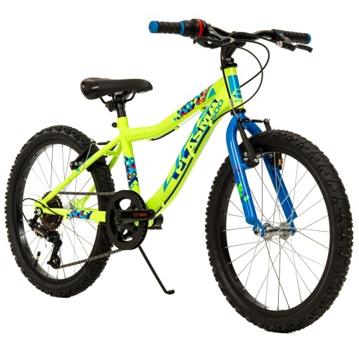 Bicicleta Copii DHS Plasma - 20 Inch, Galben - Img 2