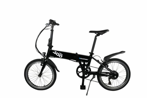 Bicicleta Electrica Pliabila Blaupunkt Carl 300 20101 - 20 Inch, Negru - Img 2