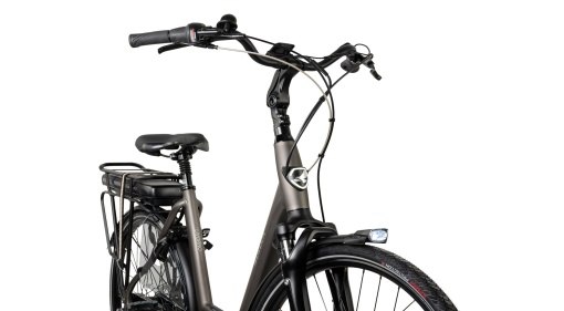 Bicicleta Electrica Stella Livorno Dama FDST RTE 2.1 - 28 Inch, L, Gri - Img 3