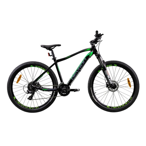 Bicicleta Mtb Devron Riddle 2023 RM1.7 - 27.5 Inch, M, Negru-Verde